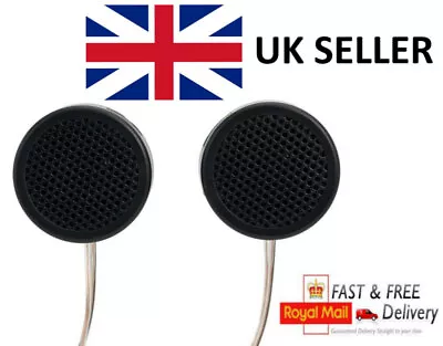 Car Tweeters Speakers Audio Super Power Loud Dome Tweeters PAIR UK TOP SELLER • £6.99