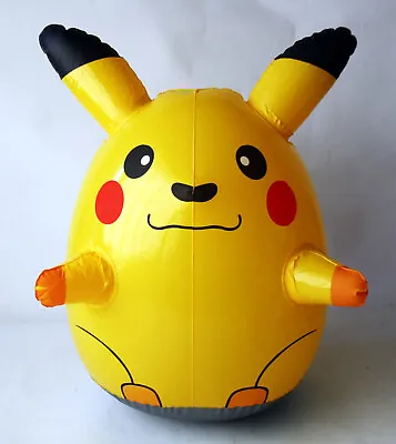 $14.99 • Buy Rare Vintage 90's Pokemon Pikachu Inflatable Figure Toy Heavy Base 33cm/13  New!