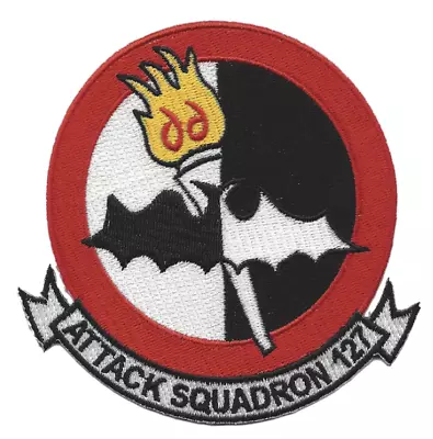 $28.99 • Buy 4.5  Navy Va-127 Aviation Attack Squadron Embroidered Patch