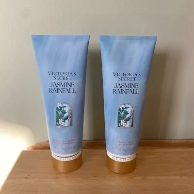 Victoria's Secret  Jasmine Rainfall  Fragrance Body Lotion~8 Oz~new~free Gift!! • $14.99