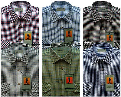 Mens Traditional Country Classics Long Sleeve Check Shirts M - 6XL By Tom Hagan • £13.99