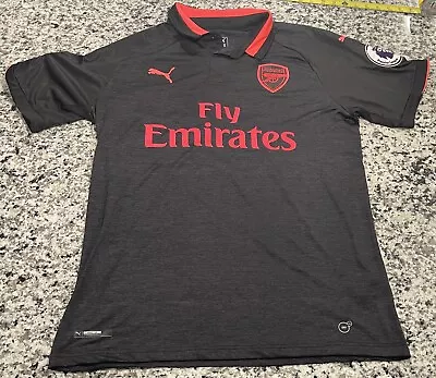 PUMA Official FC Arsenal #11 Ozil 2017-18 3rd Jersey Sz XL Premier League • $109.99