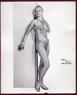LOLITA Mexican BURLESQUE DANCER Sexy Leggy Orig Photo 8x10  CORALIE JR. AGENCY • $39.95