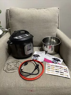 Instant Pot Duo Nova 60 7-in-1 Electric Pressure Cooker 6 QT WITH MANUALS WORKS • $79.99