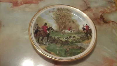 No 1 Vintage J F Herring The Famous Herring Hunting Scenes Bone China Plate • £2.50