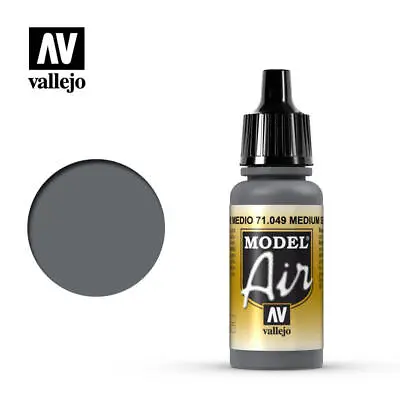 Vallejo Model Air: Sea Grey - Acrylic Paint Bottle 17ml VAL71.049 • £2.65