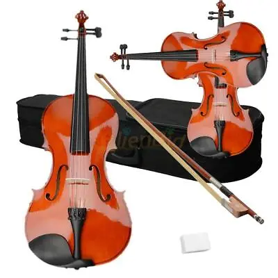 New School Band 16  Natural Practice Acoustic Viola + Case + Bow + Rosin • $54.99