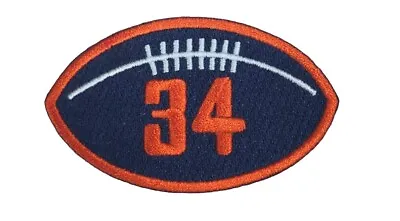 Walter Payton Memorial Jersey Patch - 34 - Chicago Bears  • $14.99