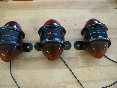 3 Vintage Do Ray Cab Clearance Marker Lights • $160