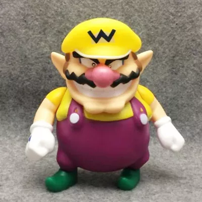 Super Mario Bros. Wario 5  Yellow Action Figure Collection Nintendo Toy Doll • $12.34