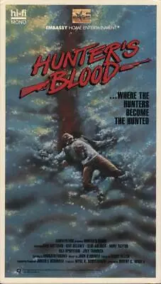Movie TV Advert. Hunter's Blood-Movie Large Format Postcard • $9.99