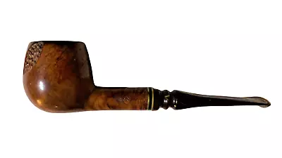 Vintage Jobey Band Briar Lucite Stem Tobacco Pipe: Model 335; Made In France • $49.99