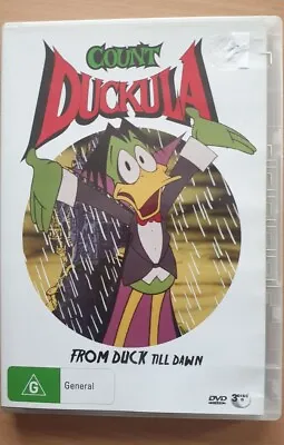 Count Duckula - Fron Duck Till Dawn DVD 3 Disc Set RARE R4 • £40.13