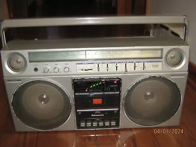 PANASONIC RX-5085 AM FM Boombox Cassette Radio Vintage Ghetto Blaster Read AS IS • $59.95