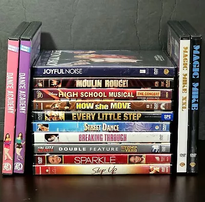 DVD LOT OF 14 Dance Musical HipHop Various Titles L@@K VGC+! • $17.99