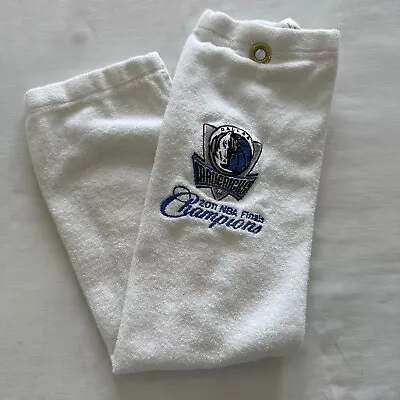 $50 • Buy Rare 2011 Dallas Mavericks NBA Championship Golf Towel Dirk Basketball McArthur