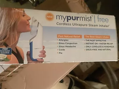 NEW MyPurMist Cordless Ultrapure Steam Inhaler - FREE SHIPPING • $54