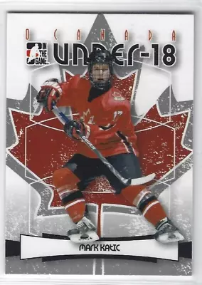 2007-08 In The Game O Canada #14 Mark Katic • $1