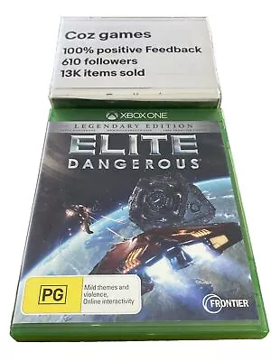 Elite Dangerous Legendary Edition Xbox One Xbox Series X Australian RELEASE • $35