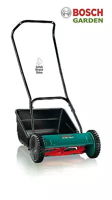 £69.95 • Buy Bosch Manual Hand Push Five Bladed Cylinder Garden Grass Lawn Mower Green AHM38G