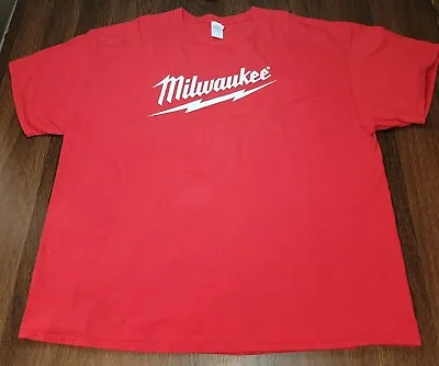 Milwaukee Tools Red Men's 2XL 3XL XXXL XXL Shirt  • $19.99