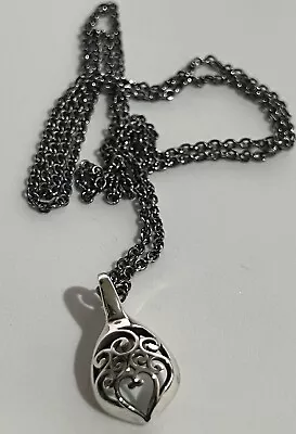 $65.08 • Buy Trollbeads Changeable Fantasy Necklace With Soft Wind Of Change Pendant 70cm