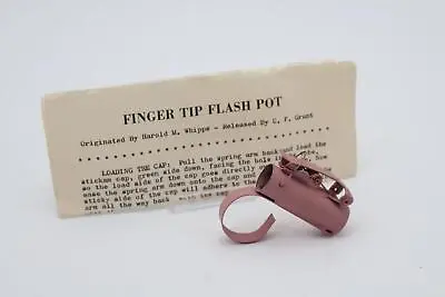 Vtg Rare Finger Tip Flash Pot By Harold M. Whipps / UF Grant Magic Trick • $63.99