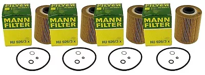 Mann Set Of 4 Engine Oil Filters For BMW E34 E36 320 325i 325is 525i 525iT M3 Z3 • $33.95