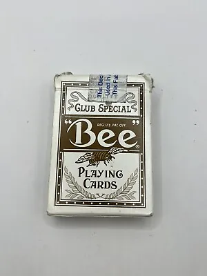 Bee Casino Playing Cards Golden Nugget Black And Gold Vintage • $21.40