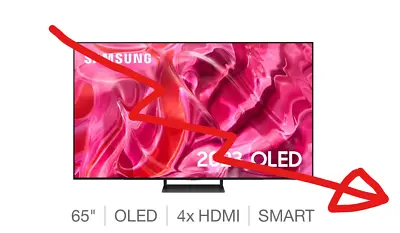 £275 • Buy DAMAGED Samsung QE65S92CATXXU 65 Inch OLED 4K Ultra HD Smart TV L57