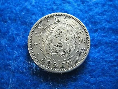$8.95 • Buy 1892 Japan Silver 20 Sen - Nicer Grade Circulated
