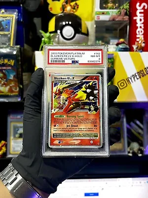 Pokemon Supreme Victors Blaziken Holo FB LV X PSA 8 • $15.50