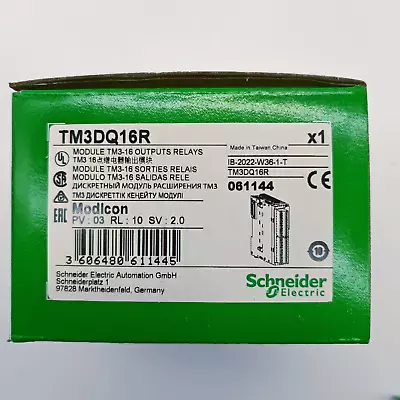 New SCHNEIDER TM3DQ16R Output Module In Box • $149.99