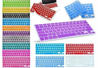 Silicone Keyboard  Cover For Apple Macbook Pro Air 13  15  17  (2015 Or Older) • $3.25