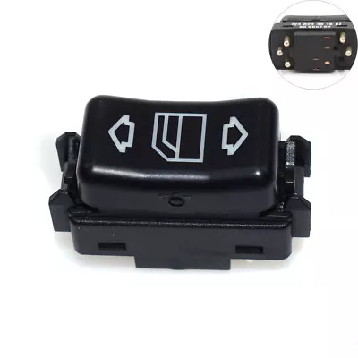 Left Side Electric Window Switch Button For Mercedes W124 W126 W201 # 1248204610 • $7.38