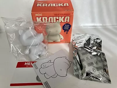 KRACKA  Munny World  Custom DIY Figure 4  Mini Kidrobot Complete In Box • $7