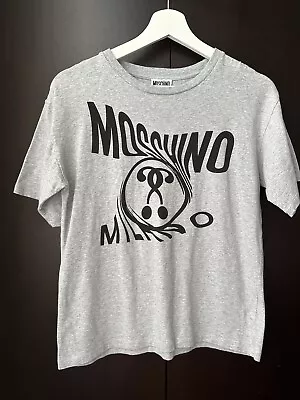 MOSCHINO Grey Marl Cotton T-Shirt  For Boys - 12 Year • $45