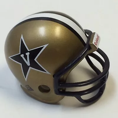 NEW‼ Riddell Pocket Size VANDERBILT COMMODORES Cake Topper Mini Football Helmet • $7.95