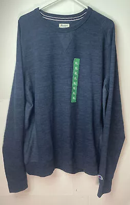 $33.99 • Buy Vintage Mens Champion Pullover Sweat Shirt Size XL Blue Crew Neck New 90’s