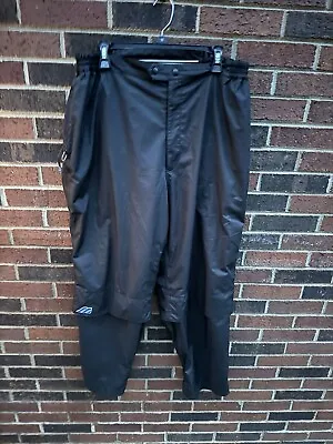 Mizuno Mens XLPerformance Wear Golf Rain Pants Black • $24.99