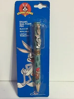 $56.63 • Buy Rare Vintage 1997 Bugs Bunny Enamel Ball Point Pen Looney Tunes NEW Black Ink
