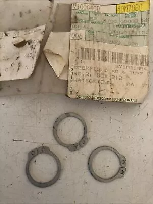 Genuine John Deere Snap Ring 40m7080 Set Of 3 New Oem • $9.99