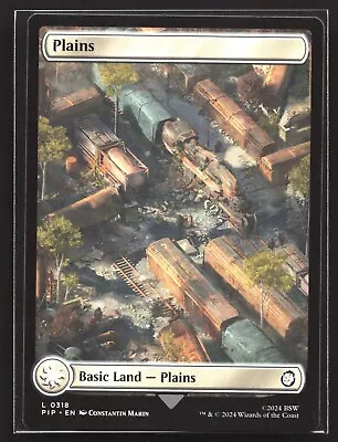 Plains - MTG Universes Beyond: Fallout - Basic Land - #0318 • $1.49
