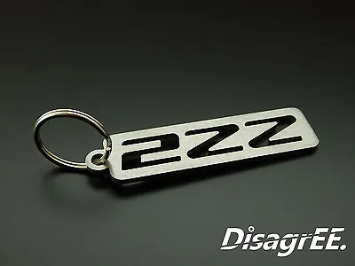 Keyfob Keychain  2ZZ  2ZZ-GE VVTL-i Celica Corolla MR2 - Stainless Steel Brushed • $19.90