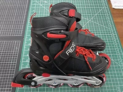 Aero Abec 7 Power Inline Skates Adjustable Rollerblades Kids Ladies Size 2-4 • $25