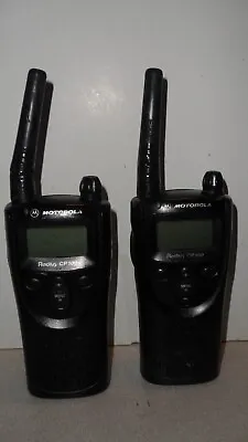 2 X Motorola Radius CP100 UHF Two Way Radio P24SSC03F2AF -READ • $24.99