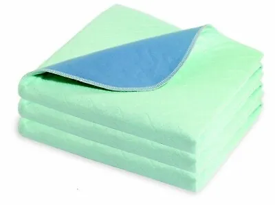 Community 75 X 90cms  Washable Waterproof Absorbent Bed Pad Single BedTwin Pack • £16.75