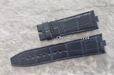 OEM Vacheron Constantin Overseas 24/20mm Dark Blue Leather Watch Strap Band NEW! • $392.03