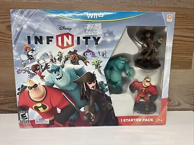 Wii Disney Infinity 1.0 Starter Pack Captain Jack SparrowMr. Incredible & Sully • $25.99