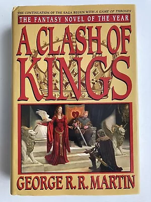 A Clash Of Kings By George R.R. Martin Hardcover Book • $39.99